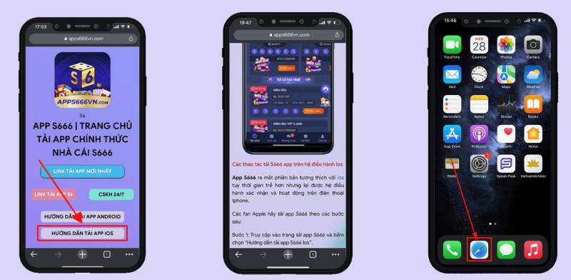 Hướng Dẫn Tải App S666 – Phiên Bản Mới Nhất Cho Android & iOS 6 Huong dan tai app S666 tren iOS